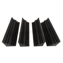 차음재 방음재 흡음재 4/8Pcs 12x12x48 cm 어쿠스틱 방음 폼 난연성 코너베이스 트랩 사운드 흡수 스튜디오, 01 4pcs