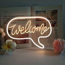 영업중 간판 open 문패 led 네온사인 디자인 램프 조명 가게 인테리어 오픈 야간 조정 가능한 살롱 매장 호텔 라이트, 연한 초록색