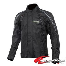 KOMINE JK-599 SYSTEM JACKET 코미네 사계절용 자켓, 블랙-레드