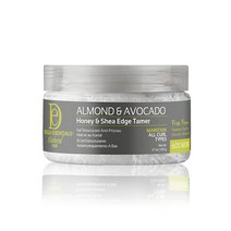 Design Essentials 내추럴 허니 & 쉬어 엣지테이머 헤어젤 68mL, 2.3 Ounce (Pack of 1)
