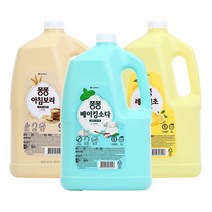 [내일도착] 자연퐁 퐁퐁 주방세제 대용량 3L 2개 3종택1, 레몬식초