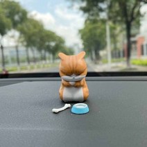 카와이 귀여운 고양이 인형 장식품 피규어 동상 미니 모델 데스크탑 장난감 선물 방 사무실 어린이 자동차 홈 인테리어 액세서리, Kit A 01