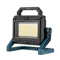 담스플러스 초강력 밝기 330W LED 충전식 야외 캠핑 조명등 랜턴 작업등 투광기 8000, 2개