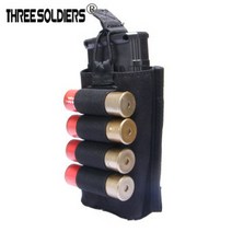 탑팀/4쉘 5.56mm 오픈맥 샷건쉘파우치 밀리터리 서바이벌
