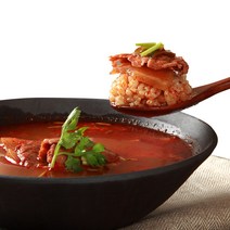 아름다운정성 즉석국 소고기국밥 얼큰한 육개장 양지머리로 끓인 소고기무국 맛집레시피 경상도식 소고기국, 5세트