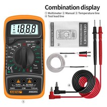 다기능 디지털 AC/DC 멀티 미터 전류계 전압 저항 테스터 가정용 млттиметthermocouple 열전대 백, 01 Type 1