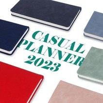 프랭클린플래너 23년 캐주얼 플래너 위클리 48절A, 클래식레드 683554