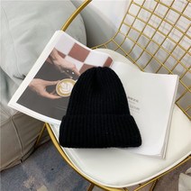 새로운 겨울 플러시 두꺼운 모자 캔디 컬러 여성 니트 따뜻한 소프트 유행 모자 Kpop 스타일 양모 비니 우아한 모든 경기 모자 도매