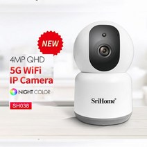 CCTV 방범 보안 감시 IP 카메라 현관 문 스마트폰 가정용 매장 무선 초소형 펫 씨씨티비 2.4g5g 듀얼 밴드 4.0mp qhd wifi ip ai 별빛 양방향 오디오, 영국 플러그, 4mm