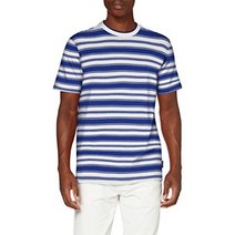 Scotch & Soda 남성용 클래식 스트라이프 티셔츠 콤보 B 0218 M