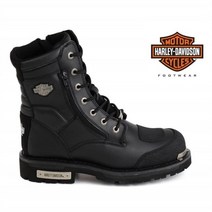 오토바이 가죽 부츠 할리 데이비슨 남성용 원래 정품 신발 겨울 renshaw 올리브, 42, 검은 색