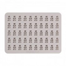 [아로마케이] 실리콘 석고몰드 비누 만들기재료 방향제 원료, 꼬마곰 하리보젤리50구