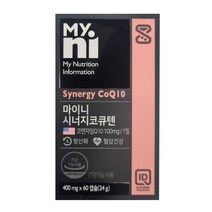 [일동제약] 마이니 시너지코큐텐 400mg 60정