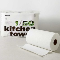 [부림제지] 키친타올 (150매x6롤) 코주부 50분의1그루 키친타월 환경을 살리는 우유팩 화장지