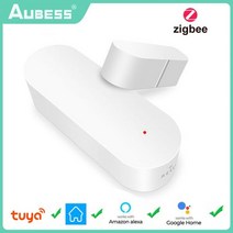 문닫힘 방지 문쾅 도어쿠션 고정 충격 찍힘 투야 와이파이 지그비 스마트 도어 센서 창문 마그네틱 알람 감지기 알렉사 및 구글 홈과 함께 작동, 중국, 와이파이 1개