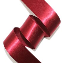 리본벨리 공단리본 넓이 25mm 40mm 50mm 길이 50y(45m), 자주