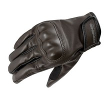 바이크 가죽 글러브 장갑 염소가죽 보호대 스마트터치 코미네 GK-252 BROWN, BROWN-L