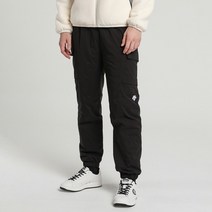 데상트바지 UQC SM421SPTO2-BLK 데상트 남성 윈터 스키 3M 신슐레이트 우븐 패딩 조거 팬츠