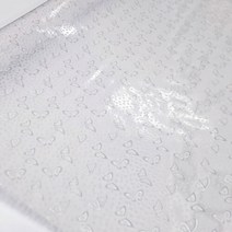 무점착 안개 암막 버티칼 한지 격자 꽃무늬 유리 창문시트지, SMAWS-17 무점착-나비도트