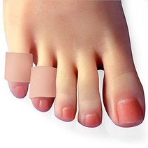 핑키 발가락 보호대 베이지 색 작은 발가락 커버 발가락 슬리브 문지름 내성 발톱 티눈
