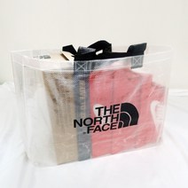 노스페이스 투명가방 빅사이즈 큰 가방 숄더백 타포린백 가방 물놀이 쇼핑백 보조 소풍 여행