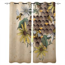 허니콤블라인드 창문 베란다 쉐이드허니 벌집 곤충 꽃 창 커튼 거실 주방 침실 장식 트리트먼트