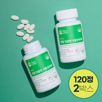 MSM 식이유황 식물성 엠에스엔 관절 연골엔 식물성MSM 캐나다산, 2박스, 120정(3개월분)