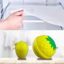 냉장고 항균 탈취제 패드 와 후레쉬키퍼 세트 냉장고 싱크대 선반 서랍장 항균 탈취제 냄새제거 3년 재사용, 01매트20매후레쉬볼1개