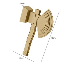 couyor 어린이 골판지 놀이 DIY 실내놀이 골판지집 캐릭터, 전쟁 도끼 DIY