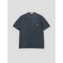 BEAN POLE 애쉬 티핑 헨리넥 피케 티셔츠 2342364