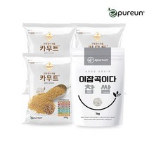 [이쌀이다] 고대곡물 카무트 500gx3봉 국산 찹쌀 1kg, 단품