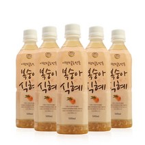 [자연에더] 이천쌀로 만든 복숭아식혜 500mlX5병, 상세 설명 참조