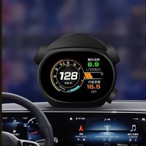 자동차 원형 OBD 다기능 HUD 헤드업 차량용 속도계, 스마트 프리시전 에디션 K10 OBD, 1개