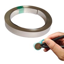 밴드실러 반자동 철 밴딩기 1 롤 10 니켈 도금 강 스트립 니켈 플레이트 시트 37, 0.1x10mm