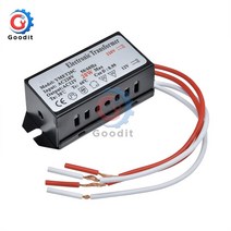 가정용 변압기 다운 트랜스 20w ac 220v 12v 스텝 전압 변환기 전원 led, 1개