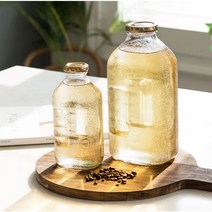 추억의 델몬트유리병 500ml 1.5L 뉴트로 물병 빈티지 물병