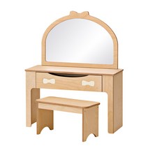 아이꿈터 자작합판리본화장대 입식세트, 리본화장대 입식세트(800143)