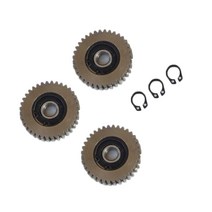 산악용 로드바이크 전기자전거 용품 전기 자전거 36T 스틸 모터 기어 3 개 바팡 Ebike 38mm 내구성 전자 사이클링 교체 액세서리 부품