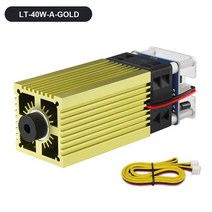레이저커팅기 소형 레이저 각인기 CNC조각기 트리 20w 30w 40w 모듈 12v, lt-40w-a-골드