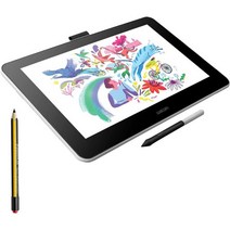Wacom One 디지털 Drawing Tablet Staedtler Noris Jumbo EMR 스타일러스 Soft Eraser Art and Animation Beginners, w/ Staedtler Jumbo Digital Pen