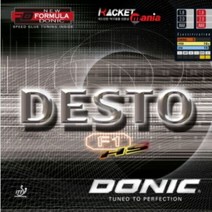도닉 [도닉] DONIC 데스토 F1 HS(하드스폰지버전) MAX 탁구러버, RED(MAX)
