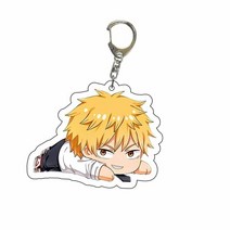 체인소맨 키링 Chainsaw Man Anime KeyChain Women Cos Girls Gift 열쇠 고리 남성용 아크릴 자동차 파티 펜던트 일본 포치 타, [14] 4967