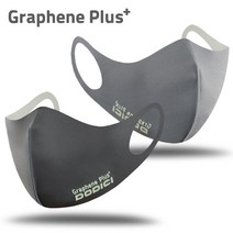 도디치 그래핀 플러스 마스크 비말차단 국산 항균 원적외선 세척후 재사용 그레이M, 1개