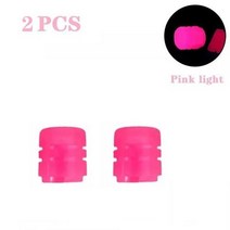 빛나는 자동차 밸브 누출 방지 커버 액세서리 메르세데스 벤츠 BMW 쉐보레 도요타용 오토바이 자전거 유니버설 248 개, 2 PCS Pink