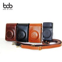 bob 리코 RICOH GR 1 2 카메라 가죽케이스 크로스백, oc 리코GR1.2공용_초코브라운