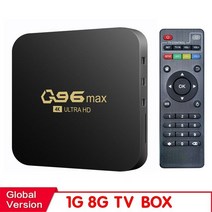 티비넷플릭스연결 안드로이드셋탑박스 WIFI 4K Q96 MAX 스마트 TV 박스 2.4/5G 셋톱 안드로이드 10.0 글로벌 미디어 플레이어 쿼드 코어, 3.English standard - TV BOX