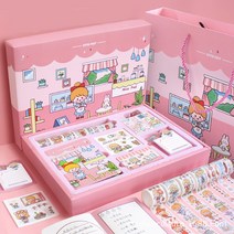 [다꾸라지] 다꾸세트 다꾸 스티커 다이어리 꾸미기 스티커, 퍼플-꼬마마녀