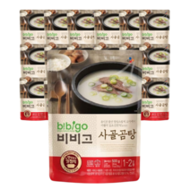 만능육수 CJ비비고 사골곰탕 육수 500g 10개 18개 36개 업소용 대용량