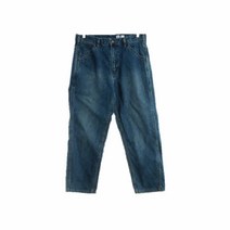 유니클로U 중청 데님 루즈핏진 남자 6336