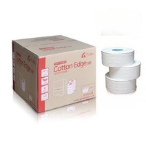코튼엣지 점보롤 2겹X300m 16롤 100천연펄프